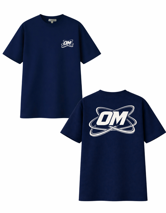 OM ORBIT T-SHIRT - DARKBLUE