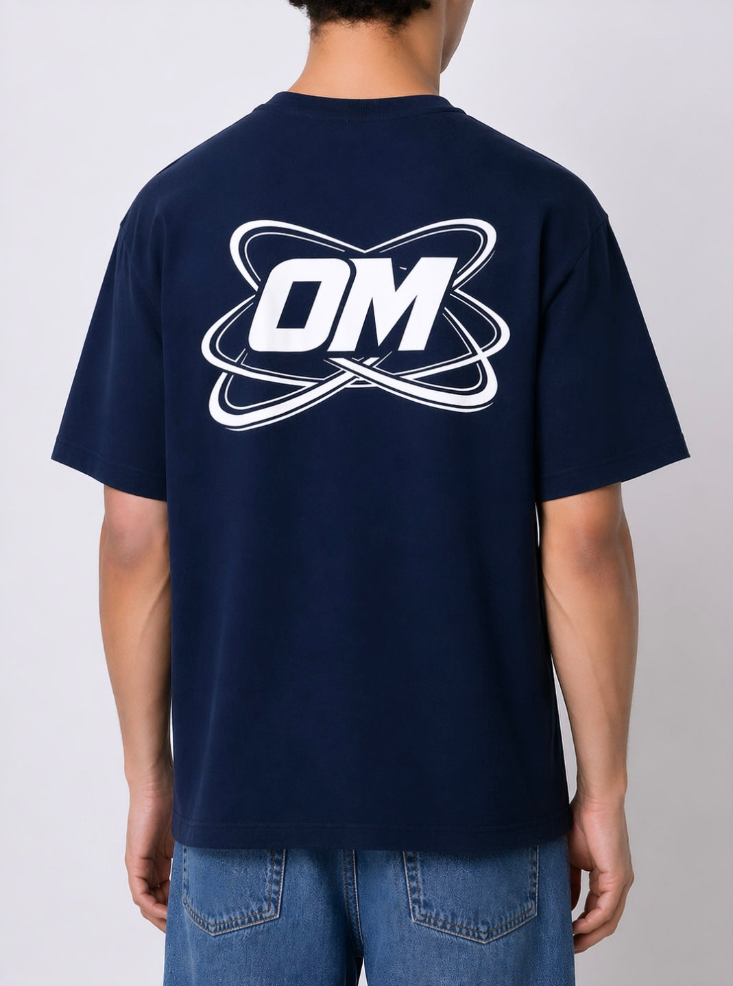 OM ORBIT T-SHIRT - DARKBLUE
