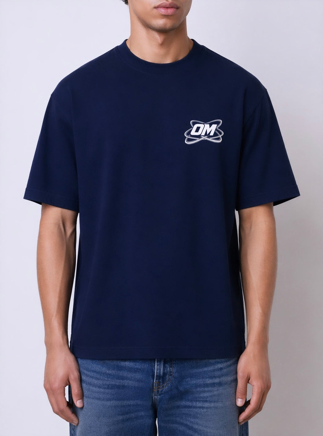 OM ORBIT T-SHIRT - DARKBLUE